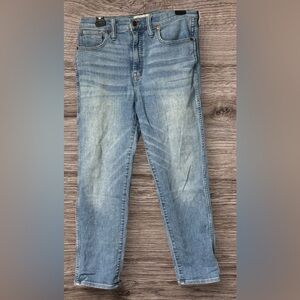 Madewell Stovepipe High Waist Stretch Crop Jeans SZ 29